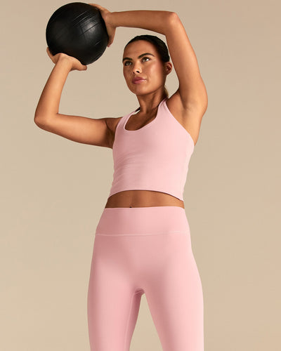 Essential Halter Tank | Sweet Pink