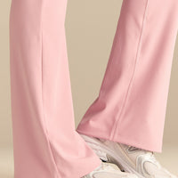 Essential High Waist Flared Leggings | Sweet Pink