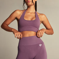 Power High Waist Scrunch Leggings | Dusk Plum