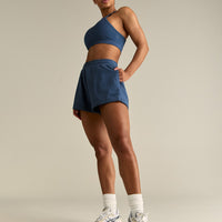 Motion Seamless Racer Front Bra | Blueberry