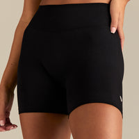 Emphasize Mid Waist 5" Shorts | Black