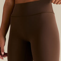 Essential High Waist Capri Leggings | Cocoa