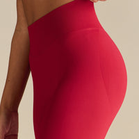 Emphasize Mid Waist Leggings | Candy Apple