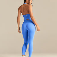 Define 2.0 High Waist Scrunch Leggings | Chambray Blue