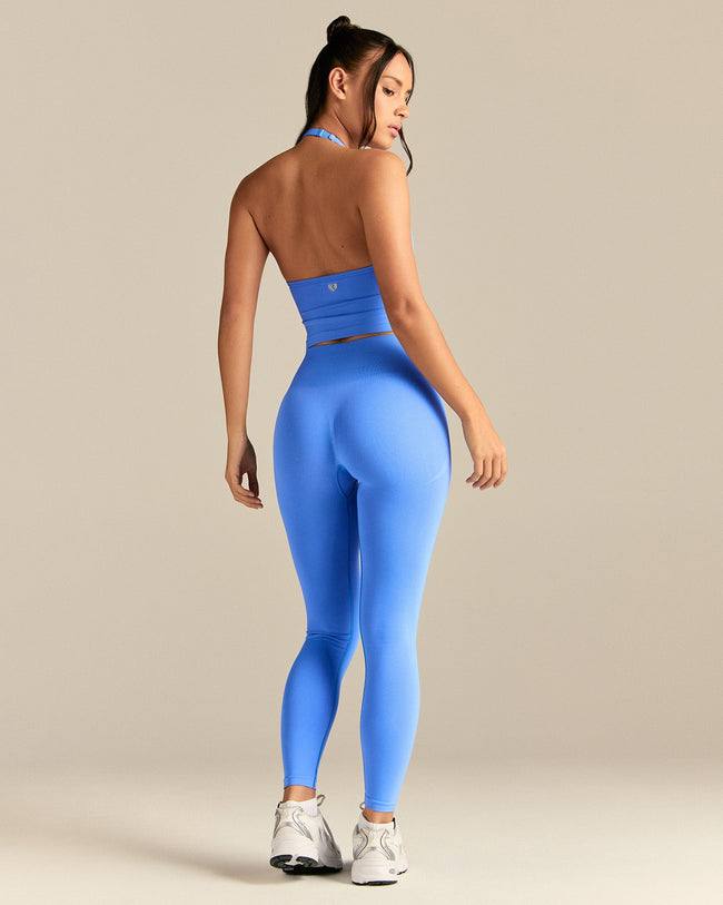 Define 2.0 High Waist Scrunch Leggings | Chambray Blue