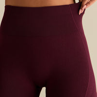Define 2.0 High Waist Scrunch Leggings | Merlot