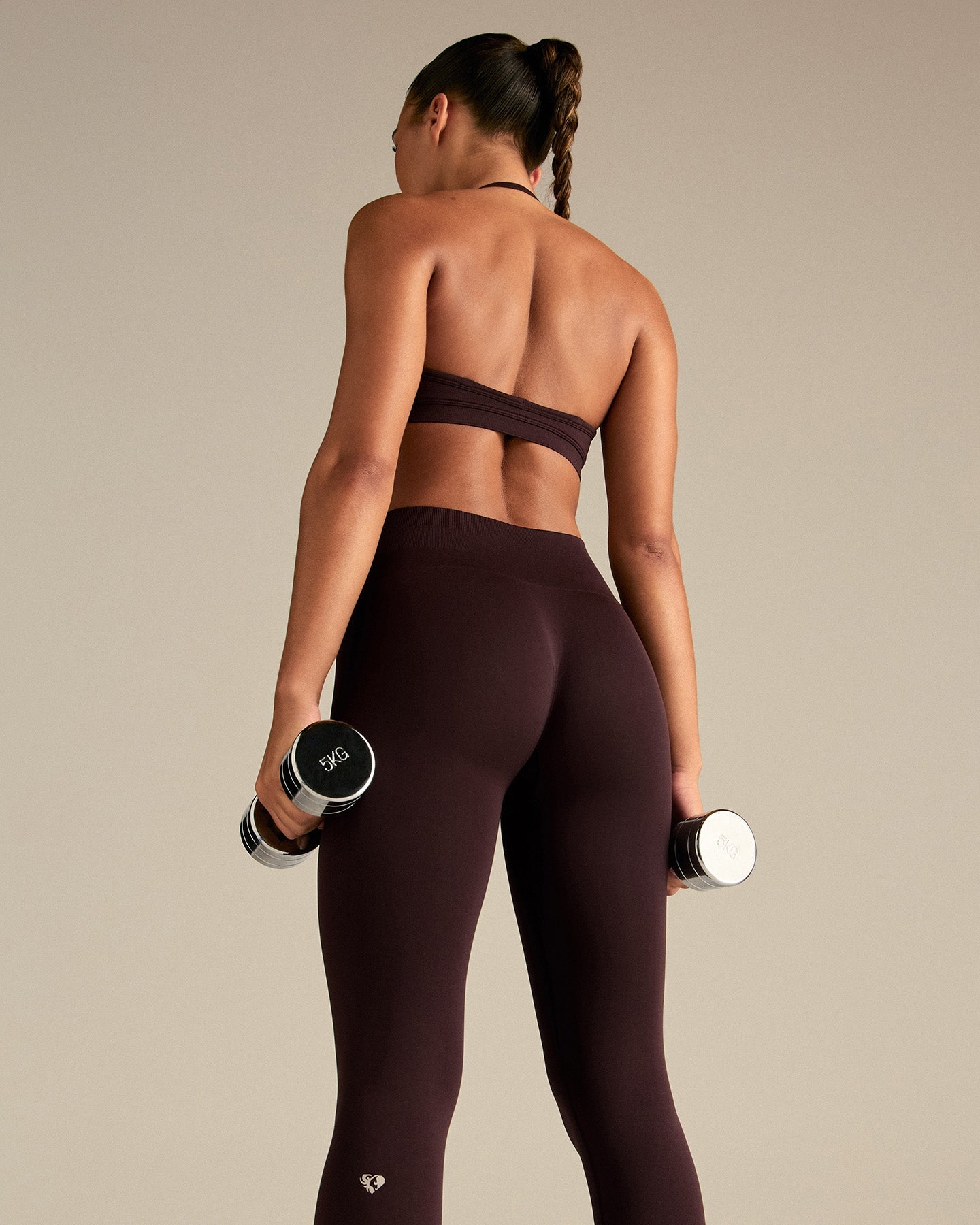 Define 2.0 Scrunch V-Neck Bra | Cafe Noir