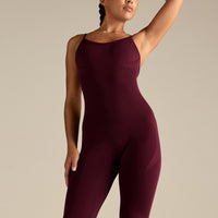 Define 2.0 Scrunch Adjustable Unitard | Merlot