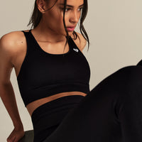 Power Sports Bra | Black