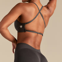 Define 2.0 Cross Back Bra | Graphite