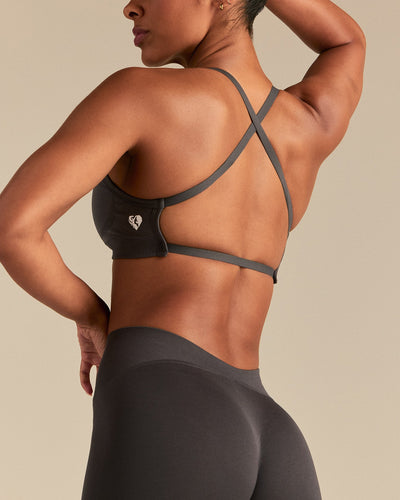 Define 2.0 Cross Back Bra | Graphite