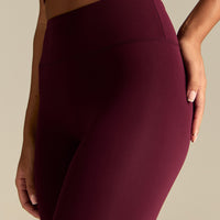 Essential High Waist Leggings | Merlot
