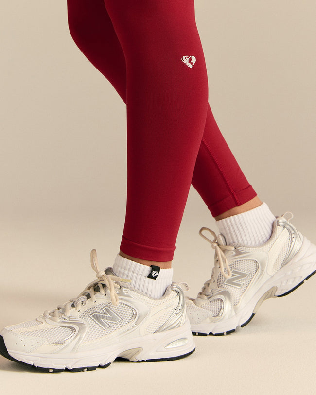 Define 2.0 High Waist Scrunch Leggings | True Red