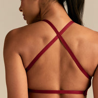 Define 2.0 Cross Back Bra | True Red