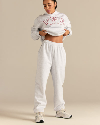 Comfort Joggers | Light Grey Marl