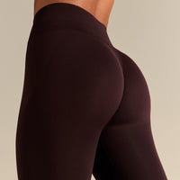Define 2.0 High Waist Scrunch Leggings | Cafe Noir