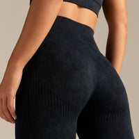 Power High Waist Leggings | Washed Black