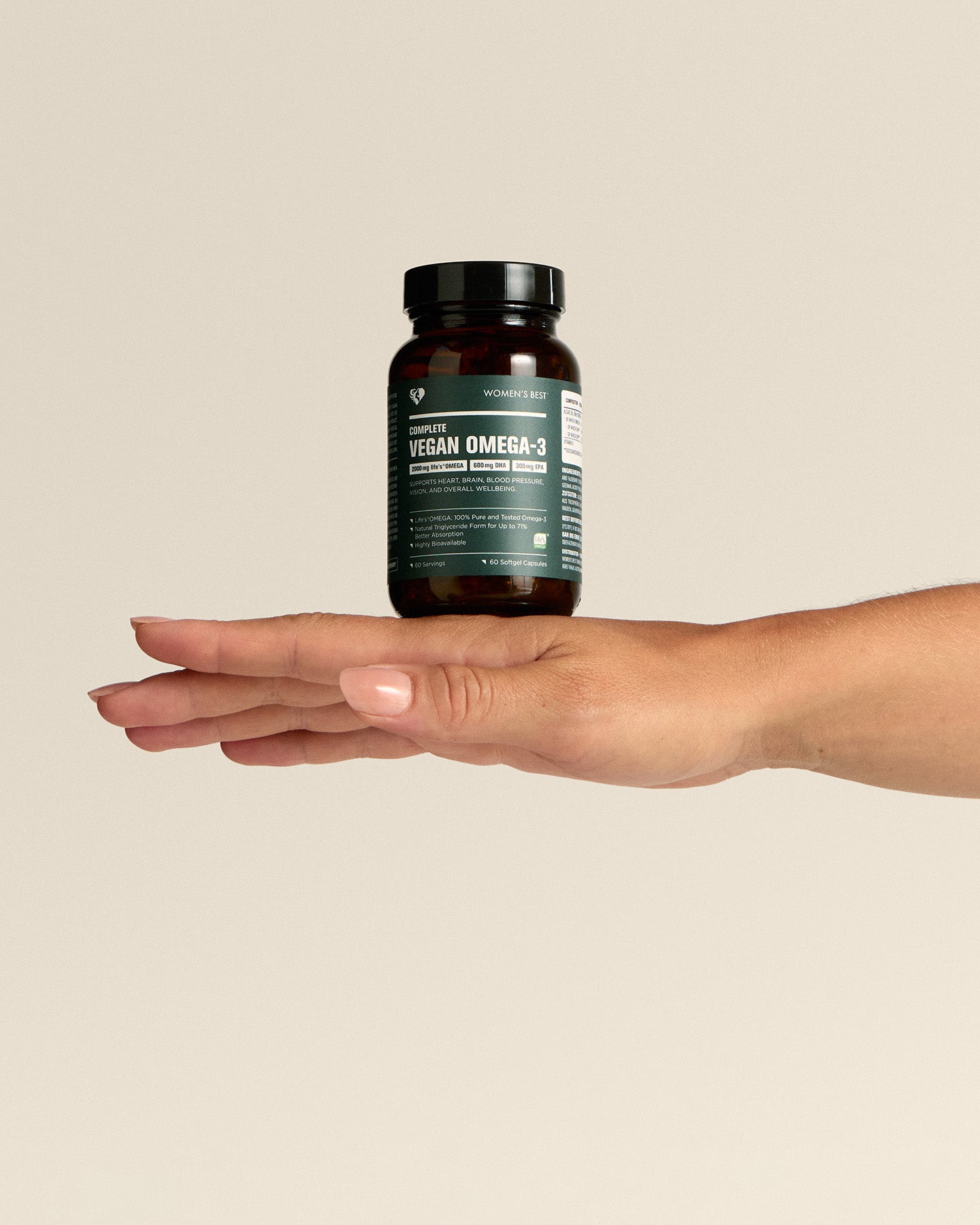 Complete Vegan Omega-3 Capsules (2000mg)