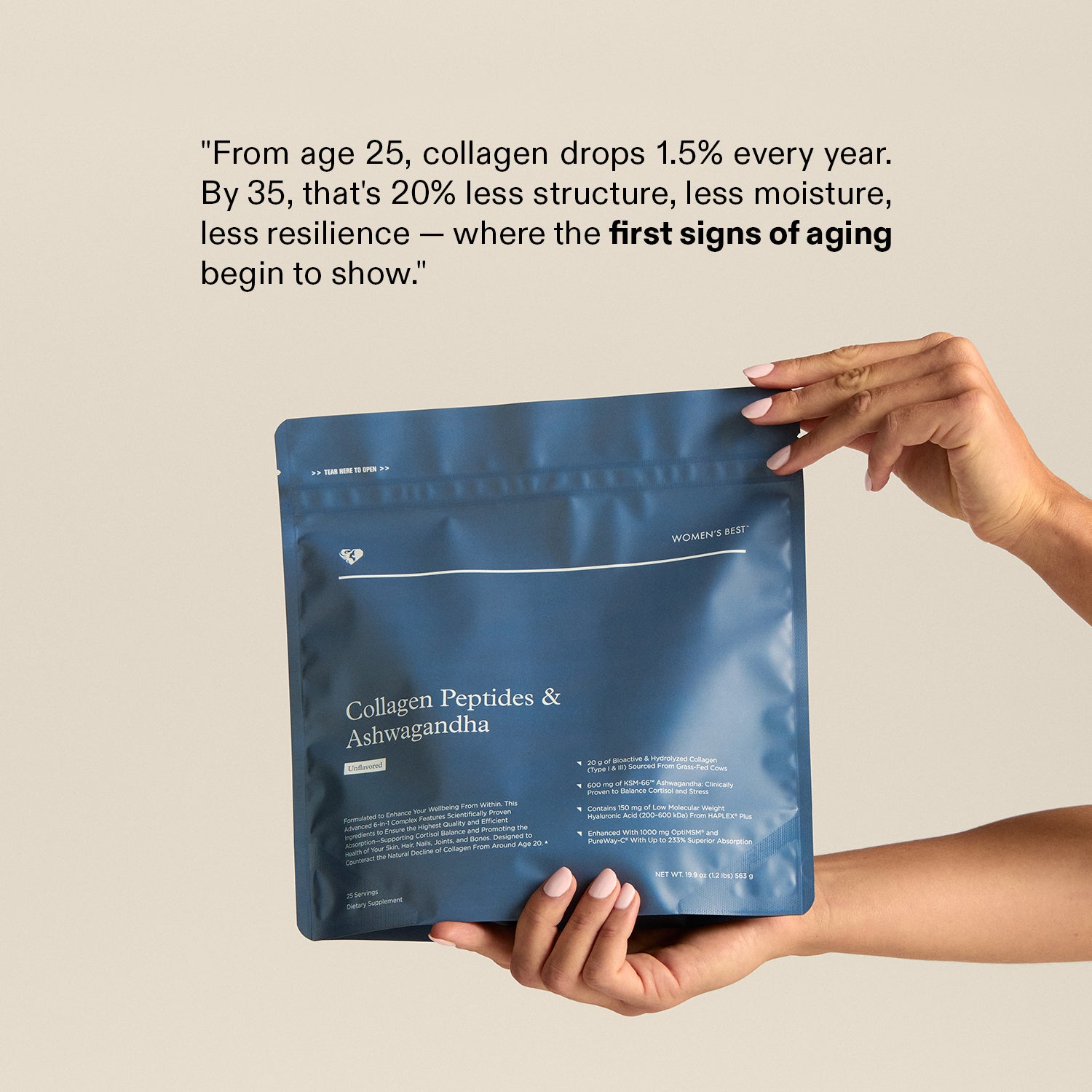 Collagen Peptides & Ashwagandha