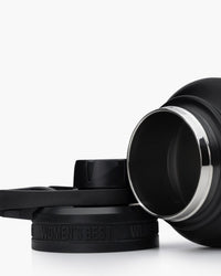 Stainless Steel Sports Bottle | Black