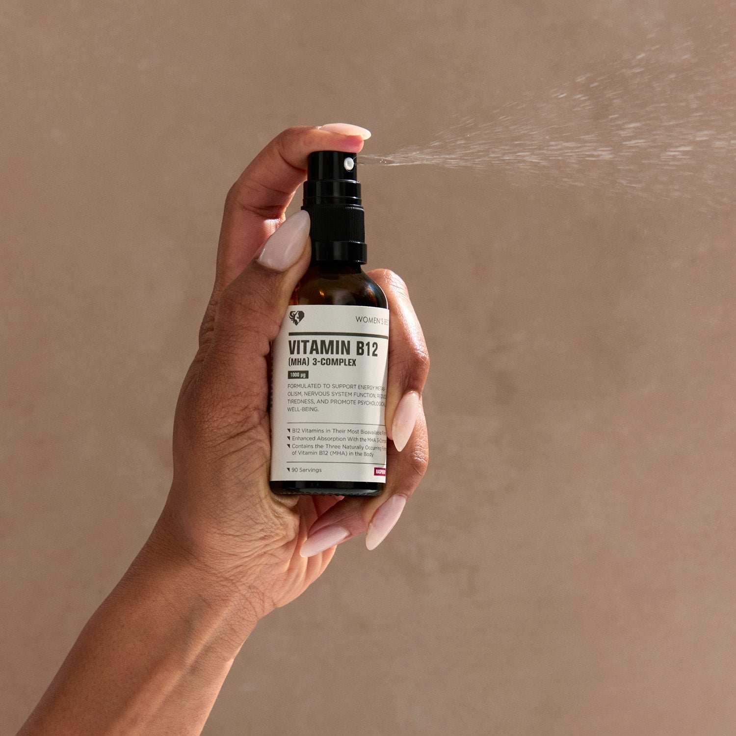 Vitamin B12 (MHA) 3-Complex Spray (1000µg)