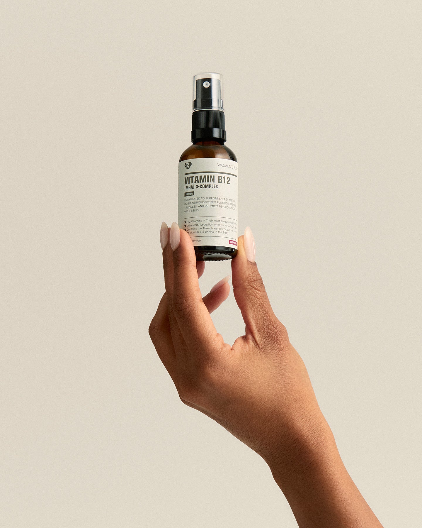 Vitamin B12 (MHA) 3-Complex Spray (1000µg)